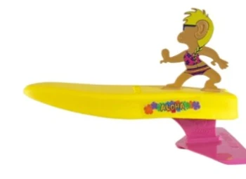 Mini surfista de brinquedo Rosita - Amarelo
